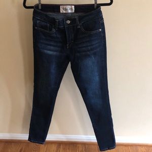 Lightly distressed jeans